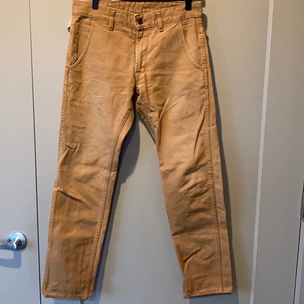 Railcar Spikes Duck Canvas Pants Slim Fit